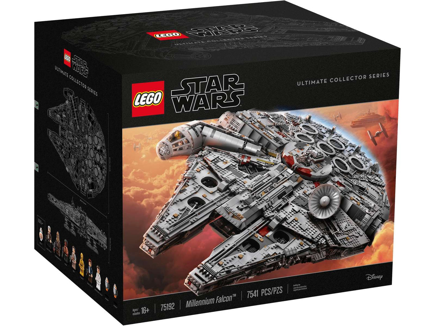 LEGO Star Wars 75192 Millennium Falcon Lego-bouwset Veelkleurig